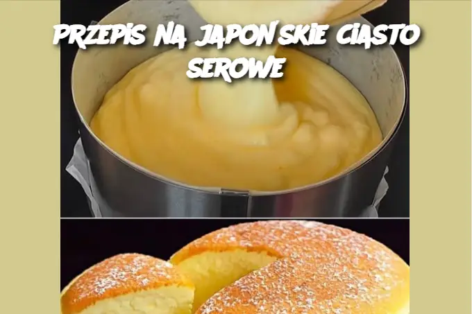 Przepis na japońskie ciasto serowe