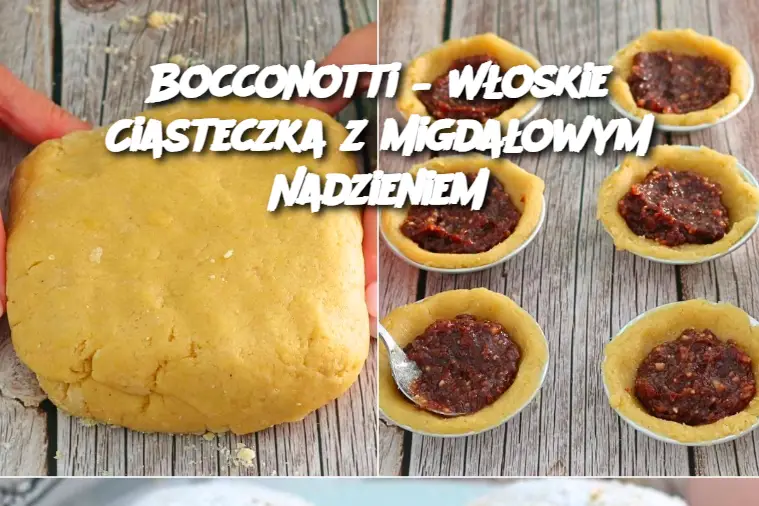 Bocconotti – Włoskie Ciasteczka z Migdałowym Nadzieniem