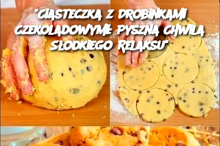 "Ciasteczka z Drobinkami Czekoladowymi: Pyszna Chwila Słodkiego Relaksu"