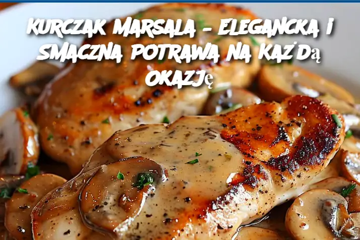 Kurczak Marsala – Elegancka i Smaczna Potrawa na Każdą Okazję