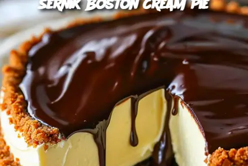 Sernik Boston Cream Pie