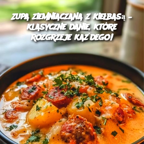 Zupa ziemniaczana z kiełbasą – klasyczne danie, które rozgrzeje każdego!